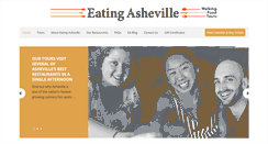 Desktop Screenshot of eatingasheville.com